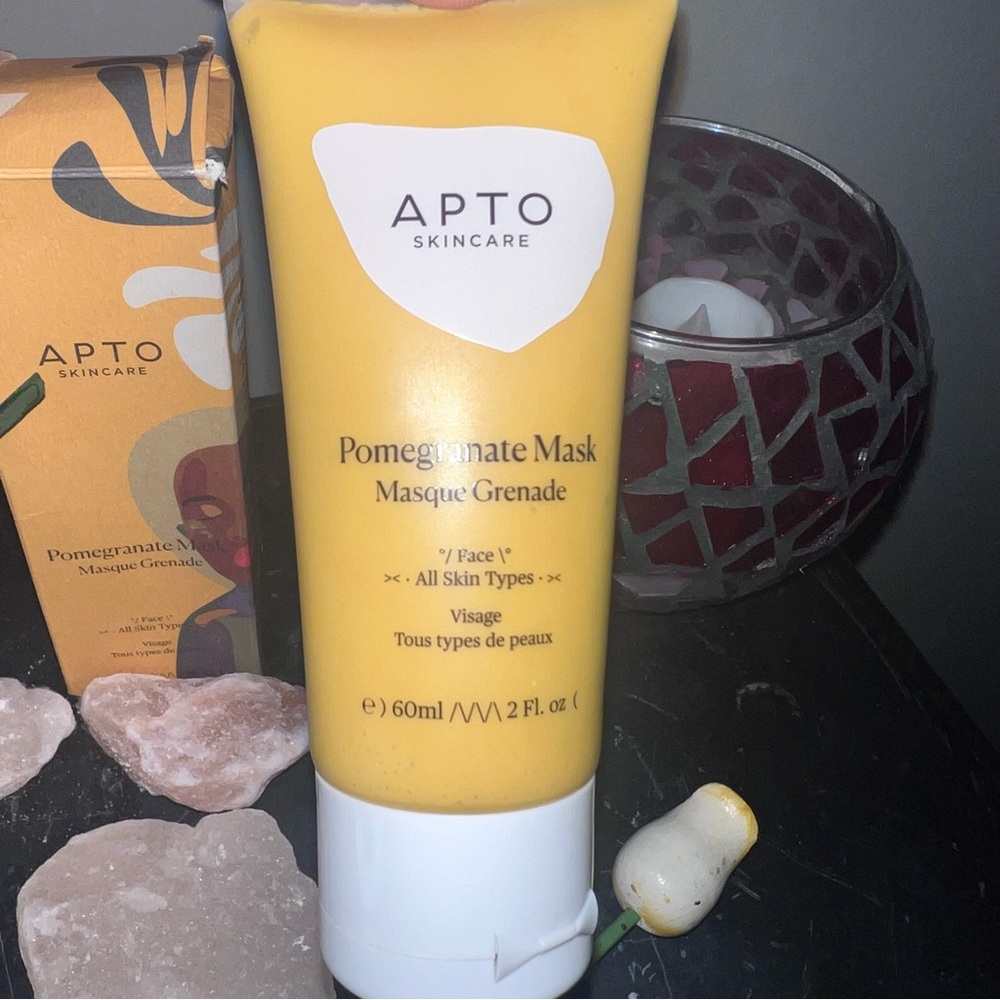 APTO Skincare Pomegranate Face Mask - For All Skin Types - 2 Ounces - NWOT
